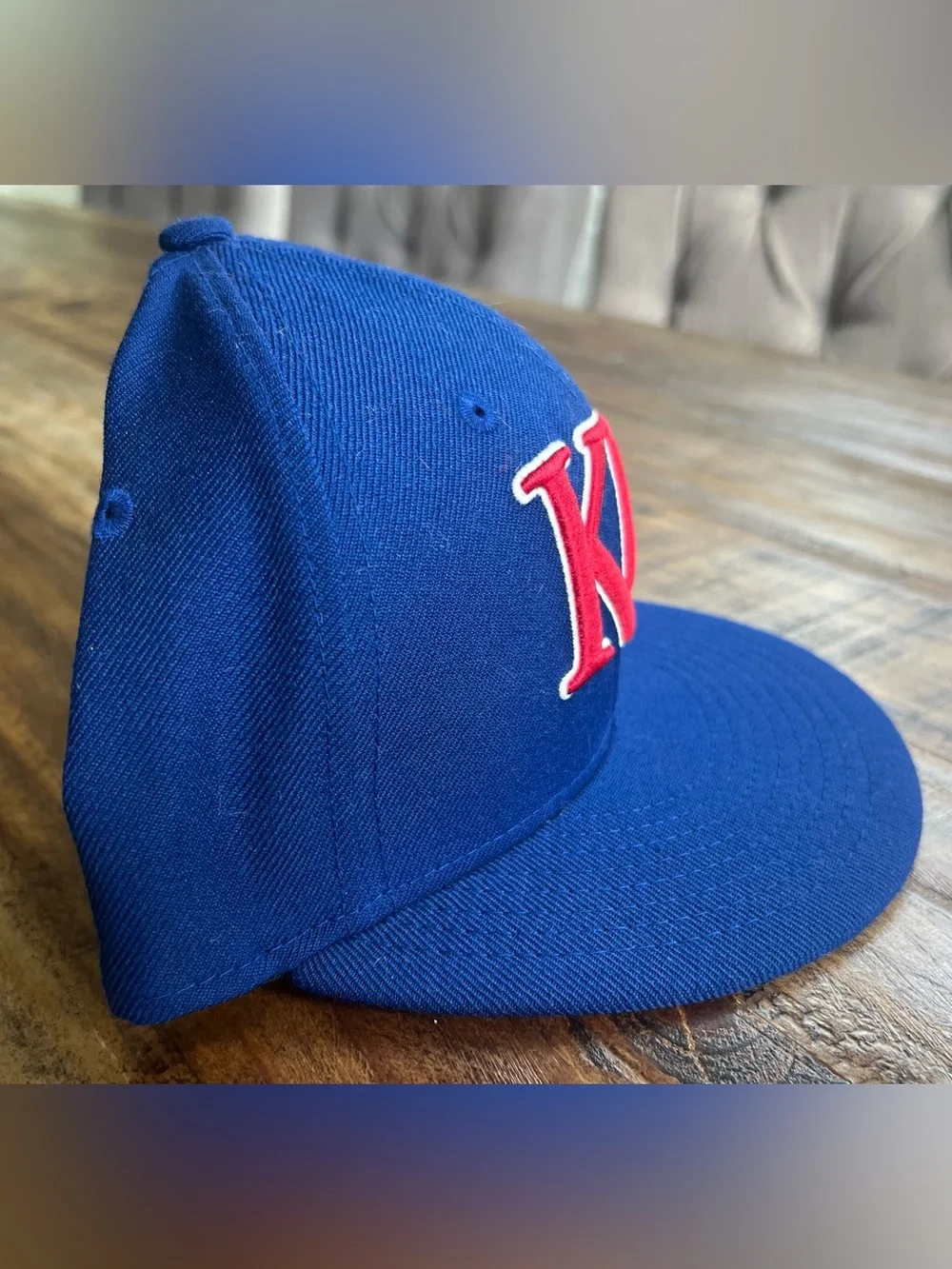 KU Jayhawks Embroidered Fitted Hat